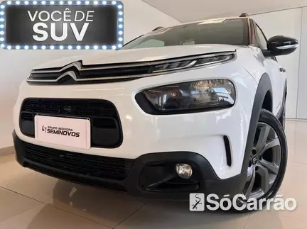 Citroen C4 CACTUS FEEL 1.6 16V AT na cor Branca em Curitiba / PR - 6947371
