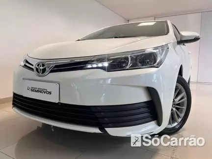 Toyota COROLLA GLI 1.8 16V AT na cor Branca em Curitiba / PR - 6969608