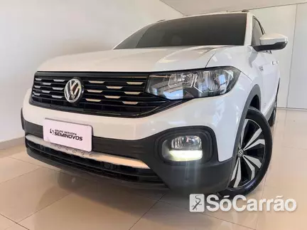 Volkswagen T-CROSS COMFORTLINE 200 1.0 TSI AT na cor Branca em Curitiba / PR - 6988579