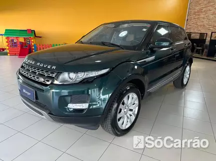 Land Rover RANGE ROVER EVOQUE PURE TECH PACK 2.0 TB-SI4 na cor Verde em Curitiba / PR - 6494632