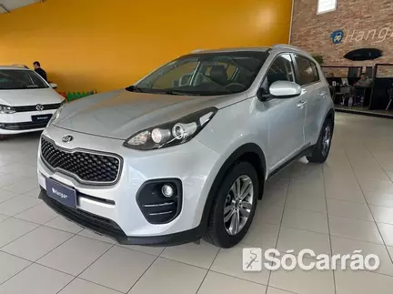 KIA SPORTAGE 2.0 16V AT na cor Prata em Curitiba / PR - 6565511