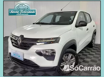 Renault KWID ZEN 1.0 12V na cor Branca em Curitiba / PR - 6640099