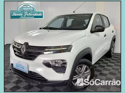 Renault KWID ZEN 1.0 12V na cor Branca em Curitiba / PR - 6969800