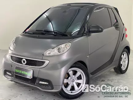 Smart SMART FORTWO CABRIO PASSION 1.0 12V TB AT na cor Cinza em Jaraguá do Sul / SC - 6844275