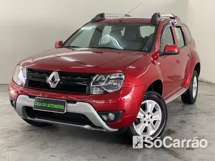 Renault DUSTER DYNAMIQUE 1.6 16V HIFLEX na cor Vermelha em Jaraguá do Sul / SC - 6871985