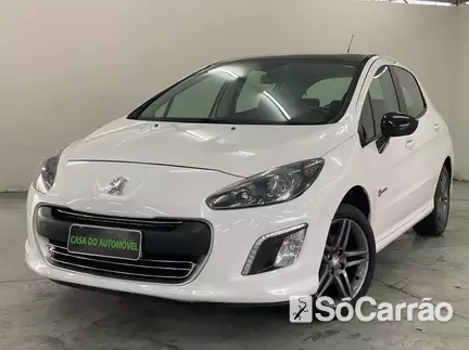 Peugeot 308 QUIKSILVER 1.6 16V na cor Branca em Jaraguá do Sul / SC - 6872005