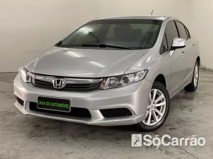 Honda CIVIC LXS 1.8 16V AT5 na cor Prata em Jaraguá do Sul / SC - 6896572