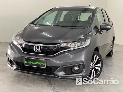 Honda FIT EXL 1.5 16V CVT FLEXONE na cor Cinza em Jaraguá do Sul / SC - 6914411