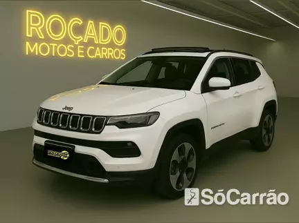 JEEP COMPASS LONGITUDE 4X2 1.3 TB AT6 na cor Branca em São José / SC - 6666971
