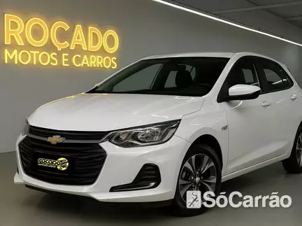 Chevrolet ONIX LT 1.0 12V MT6 na cor Branca em São José / SC - 6796646