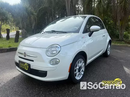 Fiat 500 CULT EVO 1.4 8V DUAL na cor Branca em São José / SC - 6805952