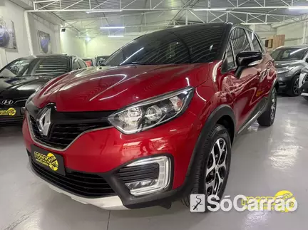 Renault CAPTUR BOSE 1.6 16V SCE CVT X-TRONIC na cor Vermelha em São José / SC - 6854010