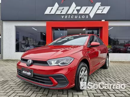 Volkswagen POLO 1.0 170 SENSE TSI 12V na cor Vermelha em Curitiba / PR - 6878604