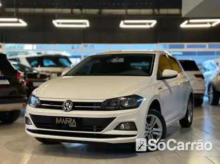 Volkswagen POLO COMFORTLINE 200 1.0 12V TSI AT6 na cor Branca em Itajaí / SC - 6871333