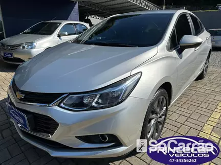 Chevrolet CRUZE LT 1.4 TURBO AT na cor Prata em Joinville / SC - 6765668