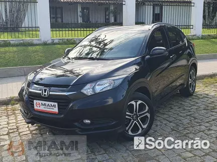 Honda HR-V EX 1.8 16V CVT FLEXONE na cor Preta em Brusque / SC - 6517745