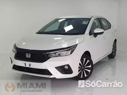 Honda CITY HATCH EXL 1.5 16V CVT na cor Branca em Brusque / SC - 6587960