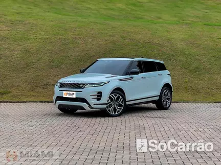 Land Rover RANGE ROVER EVOQUE P250 R-DYNAMIC HSE 2.0 AWD AT na cor Branca em Brusque / SC - 6767117