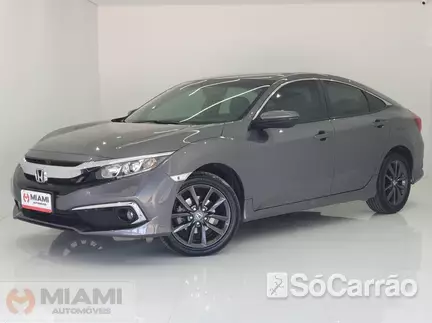 Honda CIVIC G10 EX 2.0 16V CVT na cor Cinza em Brusque / SC - 6818385