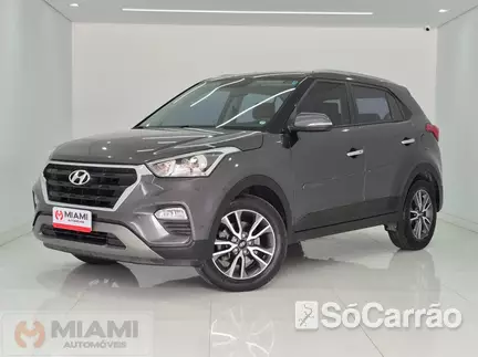 Hyundai CRETA PRESTIGE 2.0 16V AT6 na cor Cinza em Brusque / SC - 6945513