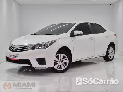Toyota COROLLA GLI 1.8 16V AT na cor Branca em Brusque / SC - 6957724