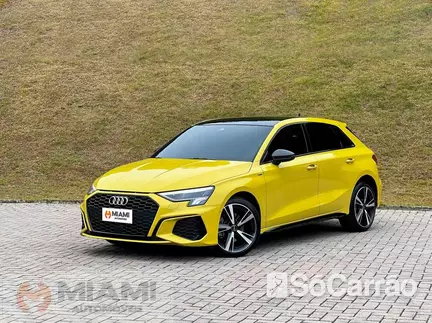 Audi A5 SPORTBACK S-LINE 2.0 16V TFSI MHEV S TRONIC na cor Amarela em Brusque / SC - 6969264