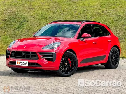 Porsche MACAN GTS 4X4 2.9 V6 TB PDK na cor Vermelha em Brusque / SC - 7058851