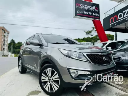 KIA SPORTAGE EX 4WD 2.0 16V AT na cor Prata em Joinville / SC - 5915245
