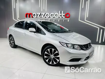 Honda CIVIC LXR 2.0 16V AT5 na cor Prata em Joinville / SC - 6472619