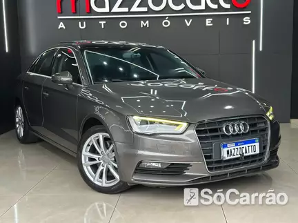 Audi A3 SEDAN 1.8 16V TFSI S TRONIC na cor Cinza em Joinville / SC - 6496878