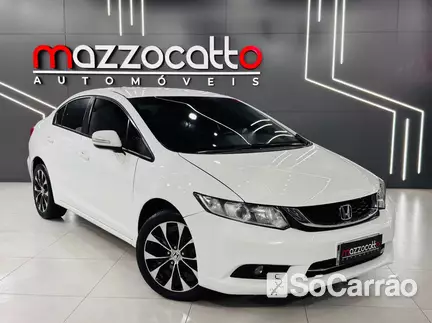 Honda CIVIC LXR 2.0 16V AT5 na cor Branca em Joinville / SC - 6741636