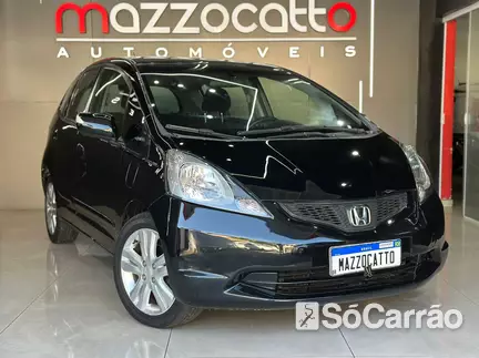 Honda FIT EX 1.5 16V CVT FLEXONE na cor Preta em Joinville / SC - 6781669