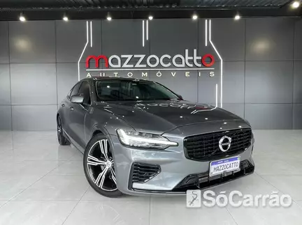 Volvo S60 T5 INSCRIPTION FWD 2.0 TB AT8 na cor Cinza em Joinville / SC - 6815878