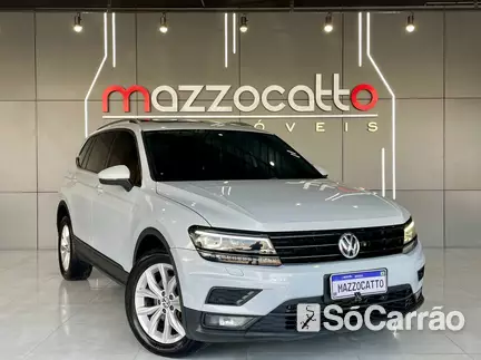 Volkswagen TIGUAN ALLSPACE COMFORTLINE 250 1.4 TSI DSG na cor Prata em Joinville / SC - 6834568