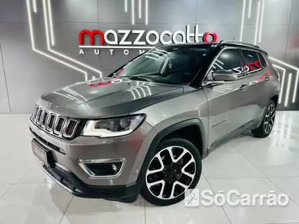 JEEP COMPASS LIMITED(PROTECTION) 4X2 2.0 16V AT6 FLEX 4P na cor Cinza em Joinville / SC - 6911536