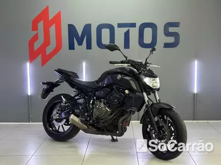 Yamaha MT 07 MT-07 ABS na cor Preta em Blumenau / SC - 6934789