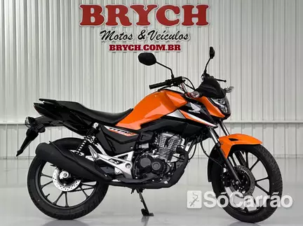 Honda CG 160 TITAN S na cor Laranja em Pomerode / SC - 6812913
