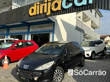 Peugeot 307 PRESENCE 1.6 16V na cor Preta em Joinville / SC - 6774860