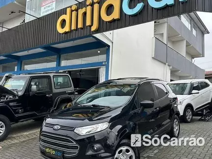 Ford ECOSPORT SE 1.6 16V na cor Preta em Joinville / SC - 6774989