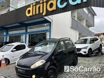 Chery FACE 1.3 16V na cor Preta em Joinville / SC - 6775017