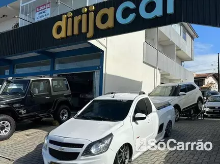 Chevrolet MONTANA SPORT 1.4 8V ECONOFLEX na cor Branca em Joinville / SC - 6776831