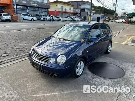 Volkswagen POLO 1.6 8V na cor Azul em Joinville / SC - 6776893
