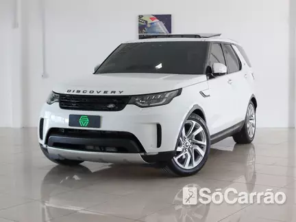 Land Rover DISCOVERY HSE(7LUG) 4X4 3.0 SDV6 AT na cor Branca em São José / SC - 6634359
