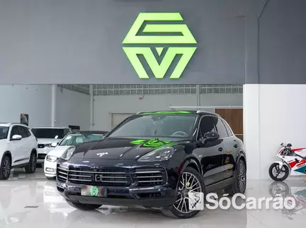 Porsche CAYENNE E-HYBRID 4X4 3.0 V6 TB TIP na cor Azul em São José / SC - 6788186