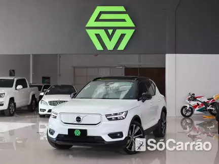 Volvo XC40 PURE ELETRIC na cor Branca em São José / SC - 6788187