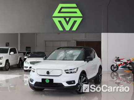 Volvo XC40 PURE ELETRIC na cor Branca em São José / SC - 6788187