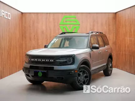 Ford BRONCO SPORT WILDTRAK AWD 2.0 16V ECOBOOST GTDI AT na cor Prata em São José / SC - 6925458