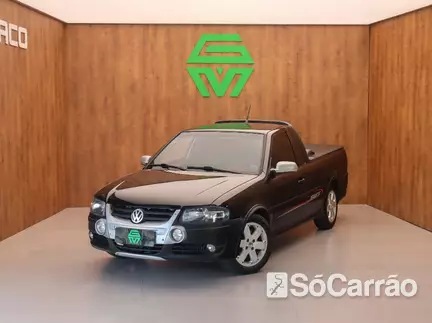 Volkswagen SAVEIRO CS SURF G4 1.6 8V na cor Preta em São José / SC - 6934667
