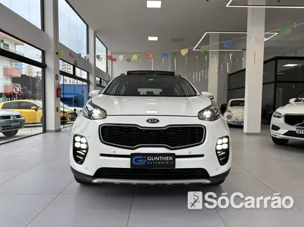 KIA SPORTAGE EX 2WD 2.0 16V AT na cor Branca em São José / SC - 6720181