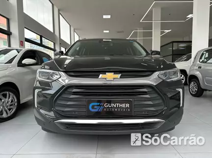 Chevrolet TRACKER PREMIER 1.2 TURBO 12V AT6 na cor Preta em São José / SC - 6730279